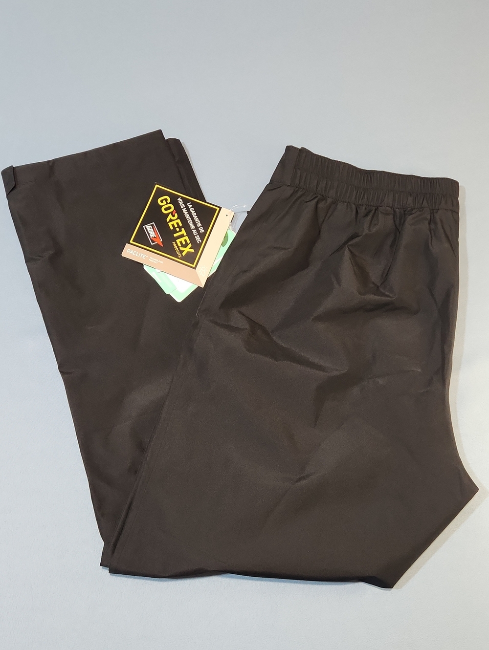 NWT Marmot GORE-TEX Womens Black Minimalist Waterproof Pants. XL.